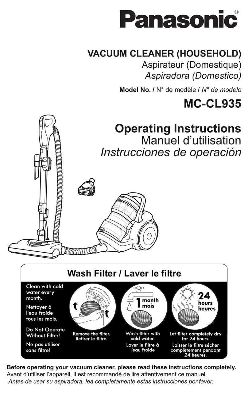 Panasonic MC-CL935 User manual