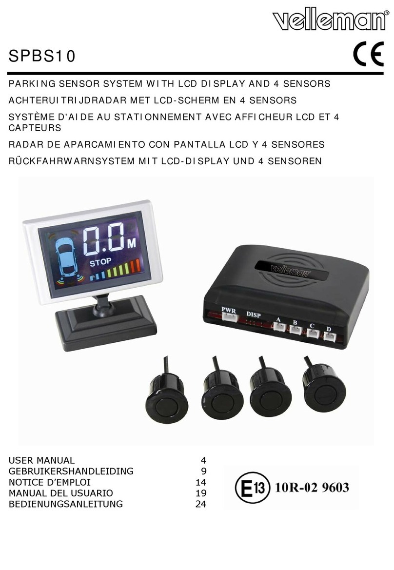 Velleman SPBS10 User manual