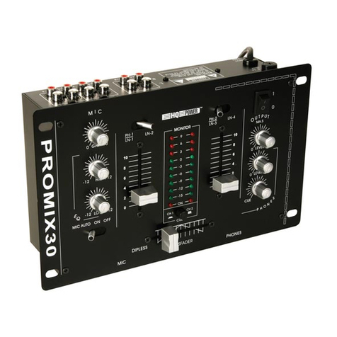 Velleman HQ-Power PROMIX30 user manual