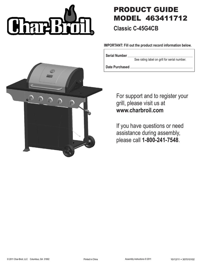 Char-Broil 463411712 User manual