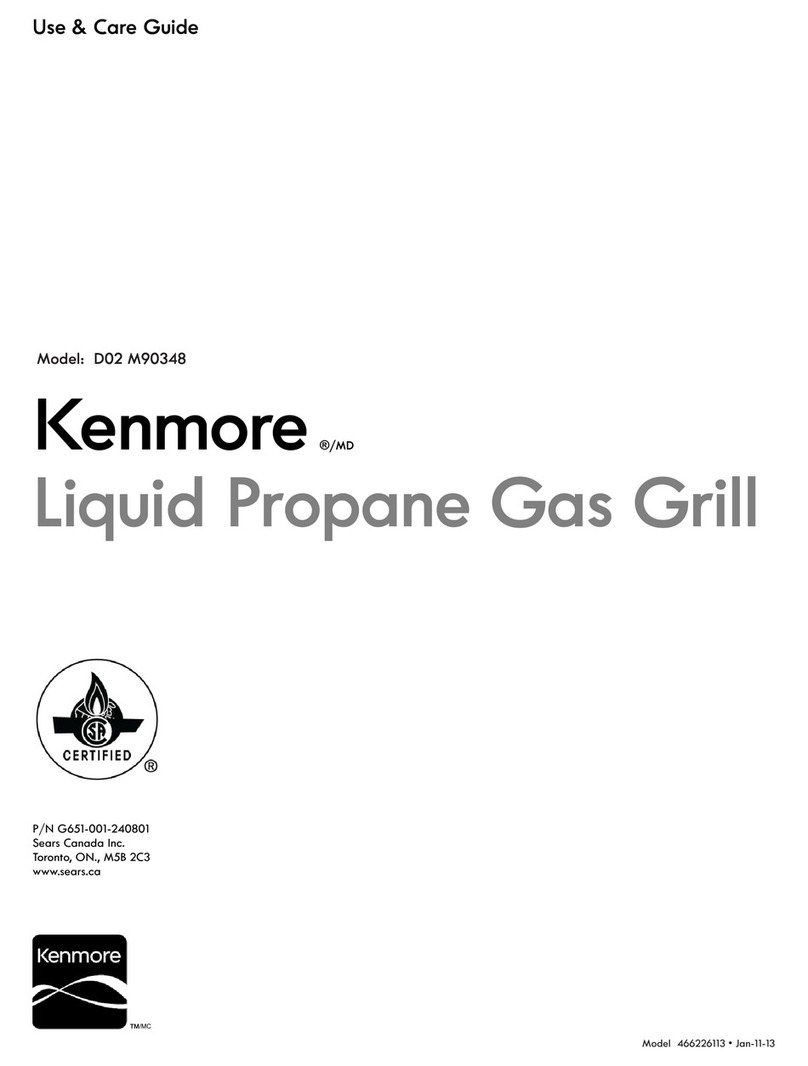 Kenmore D02 M90348 Use and care guide