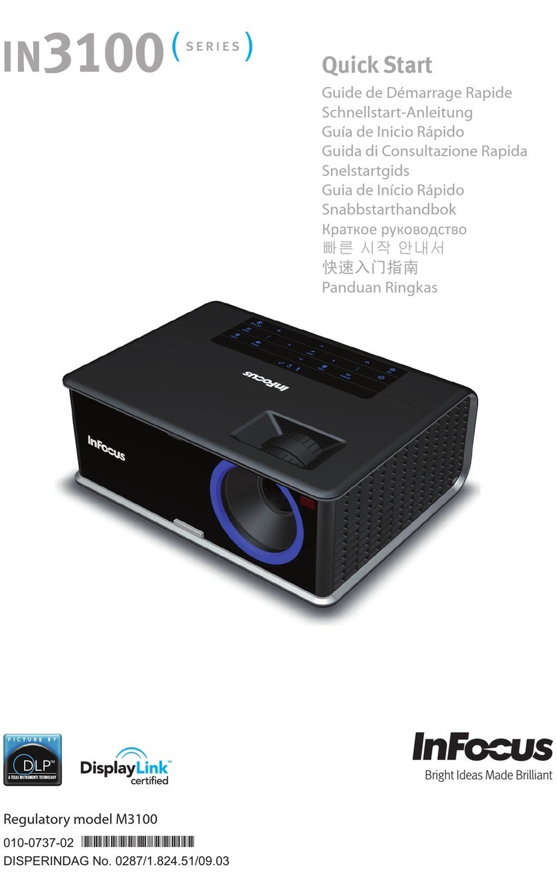 InFocus IN3114 User manual