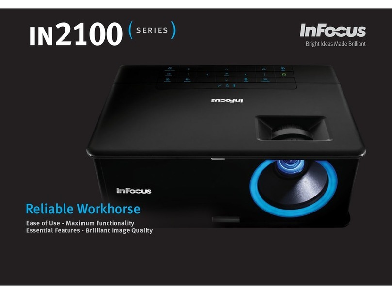 InFocus in2100 Series User manual