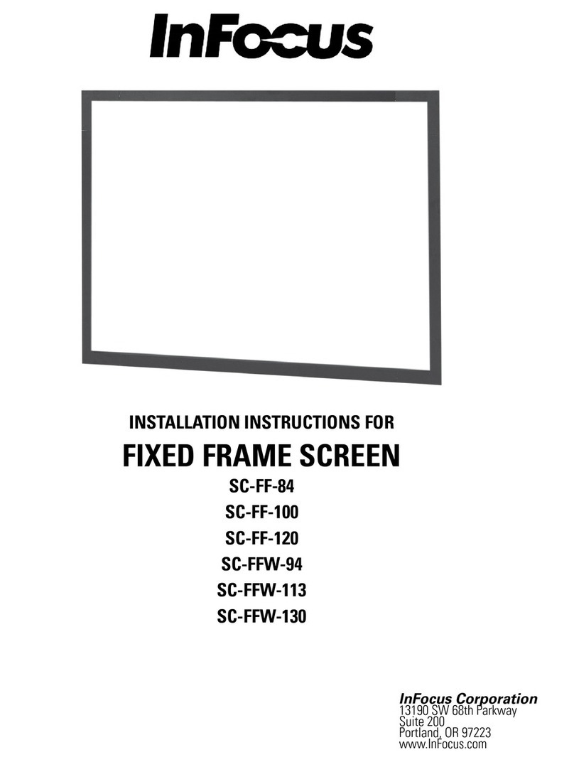 InFocus sc-FF-84 installation instructions