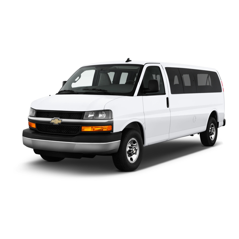 Chevrolet Express owner's manual