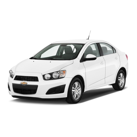 Chevrolet 2013 SONIC User manual