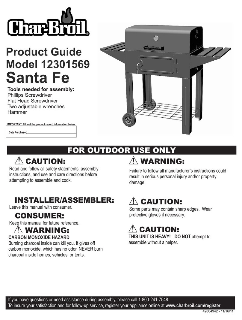 Char-Broil 12301569 Product guide
