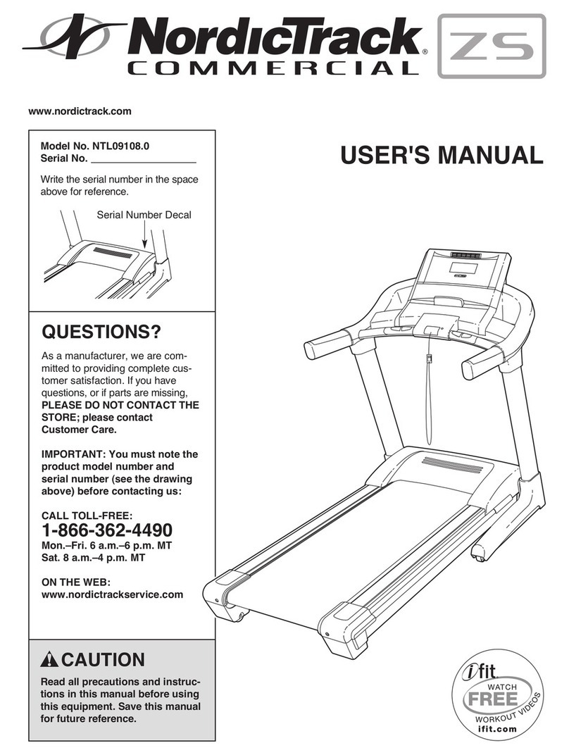 NordicTrack NTL09108.0 user manual