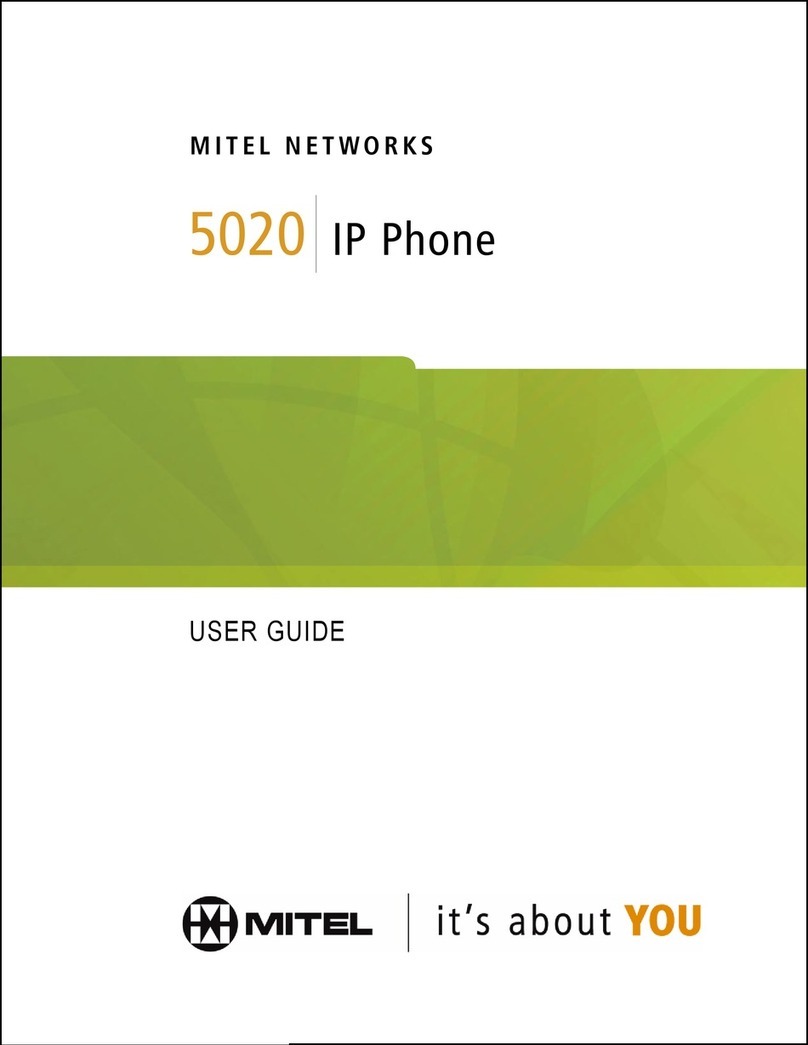 Mitel 5020 user guide