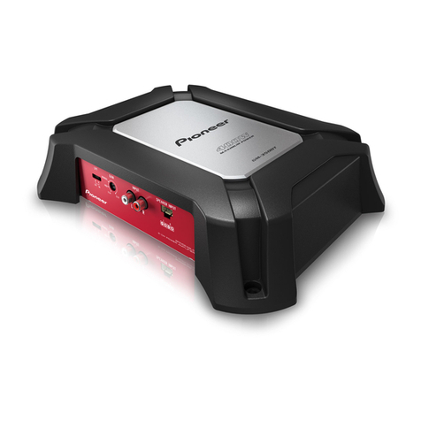 Pioneer GM-3500T User manual