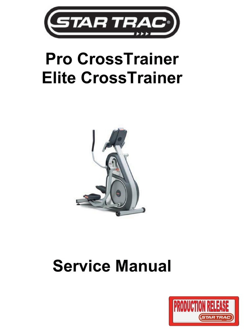 Star Trac Pro CrossTrainer Elite CrossTrainer Service manual Star Trac Pro CrossTrainer Elite CrossTrainer Service manual