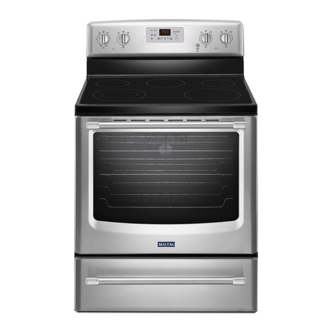 Maytag ELECTRIC RANGE User instructions