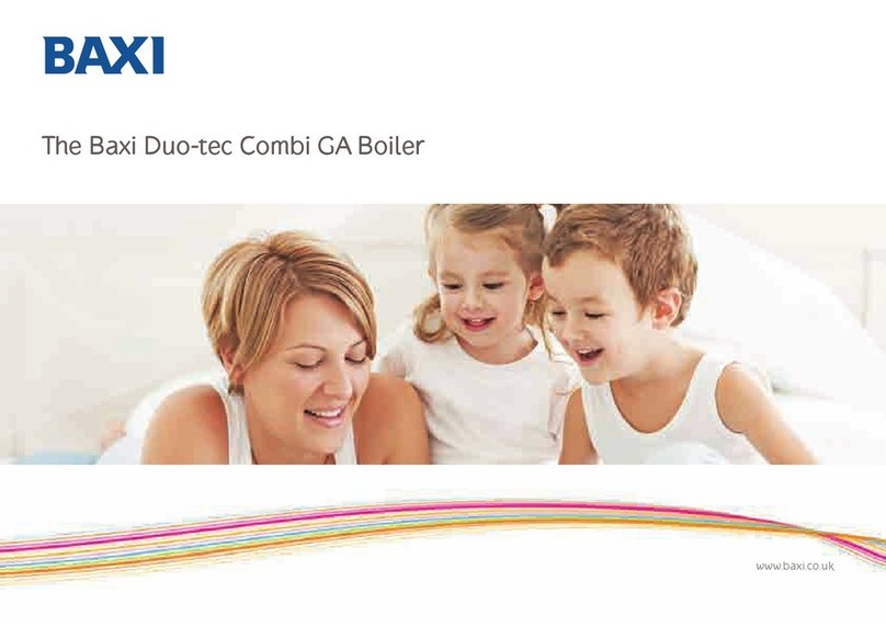 Baxi Duo-tec Combi 24 GA Brochure & specs
