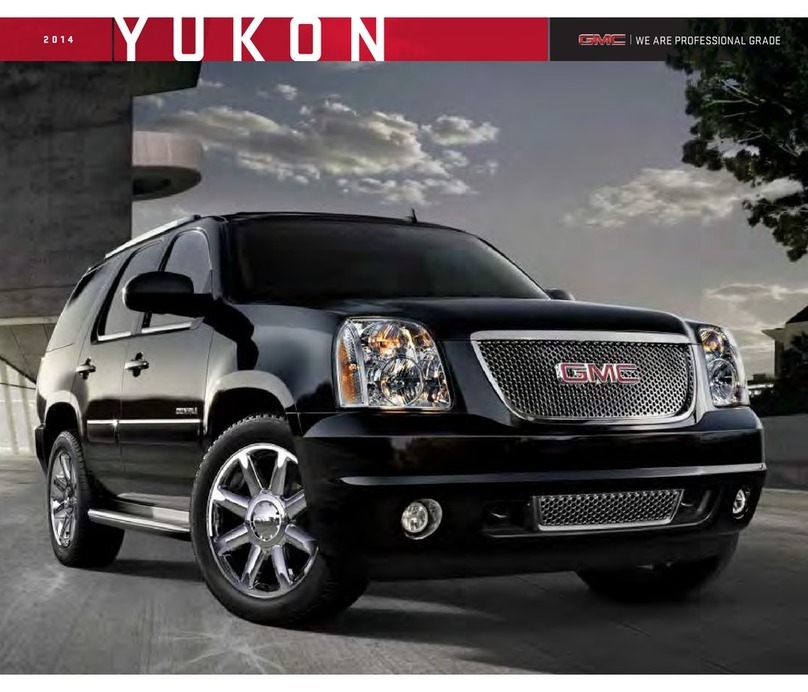 GMC Yokon 2014 User manual