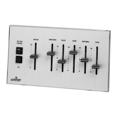 Leviton CP series Operation manual