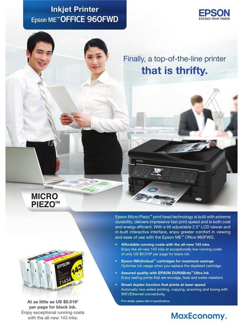 Epson OFFICE 960FWD User manual