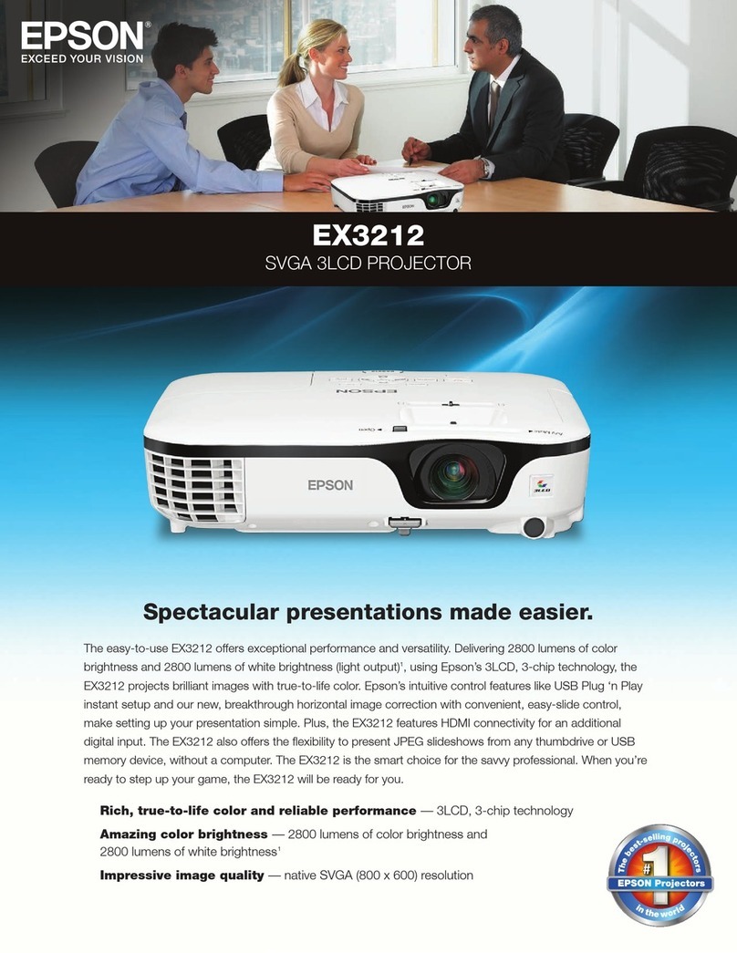 Epson EX3212 User manual