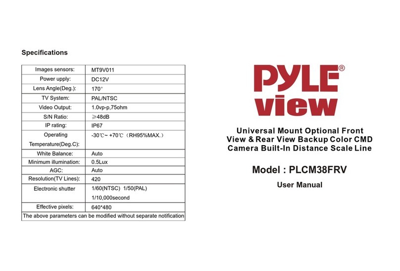Pyle view PLCM38FRV user manual