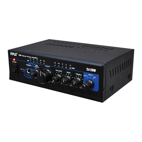 Pyle Pro PTA 4 owner's manual