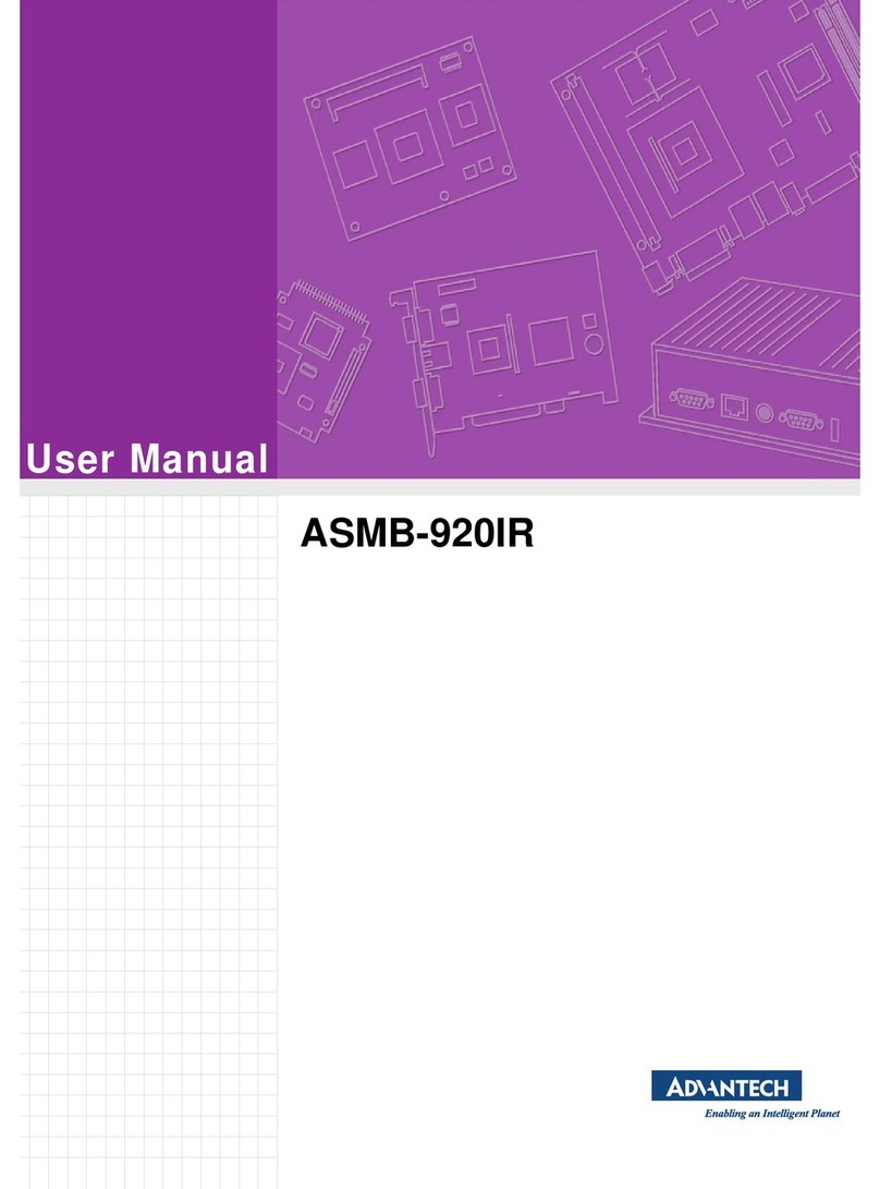 Advantech ASMB-920IR User manual