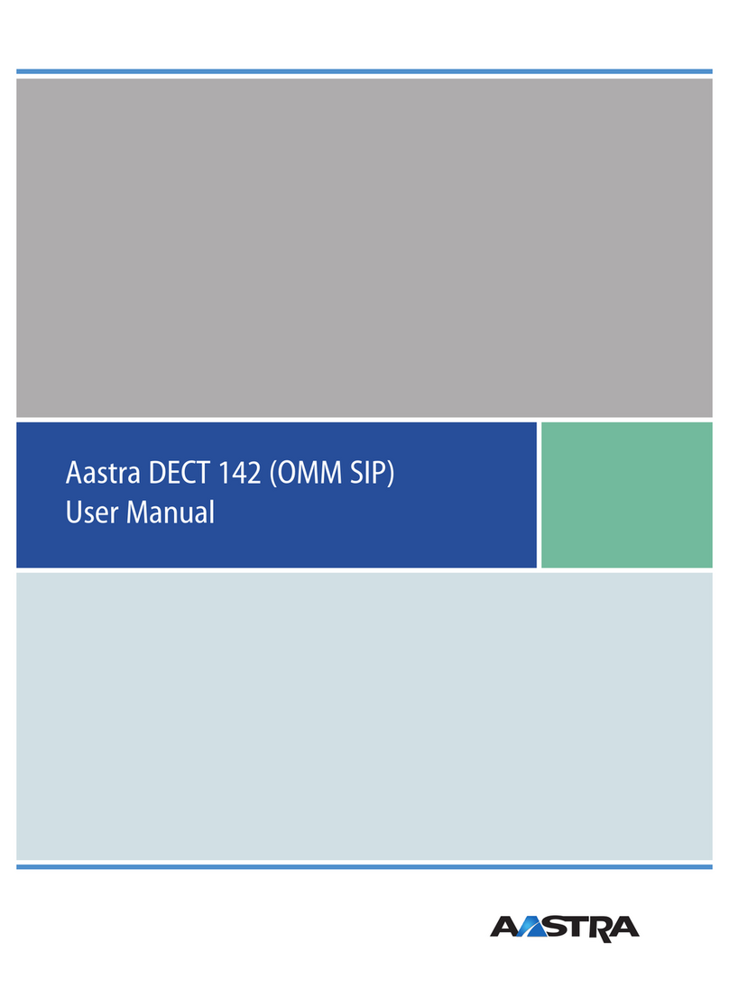 Aastra DECT 142 User manual