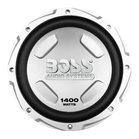 Boss Audio Systems Chaos CX122 User manual