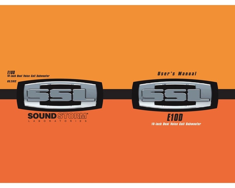 Ssl E10D User manual