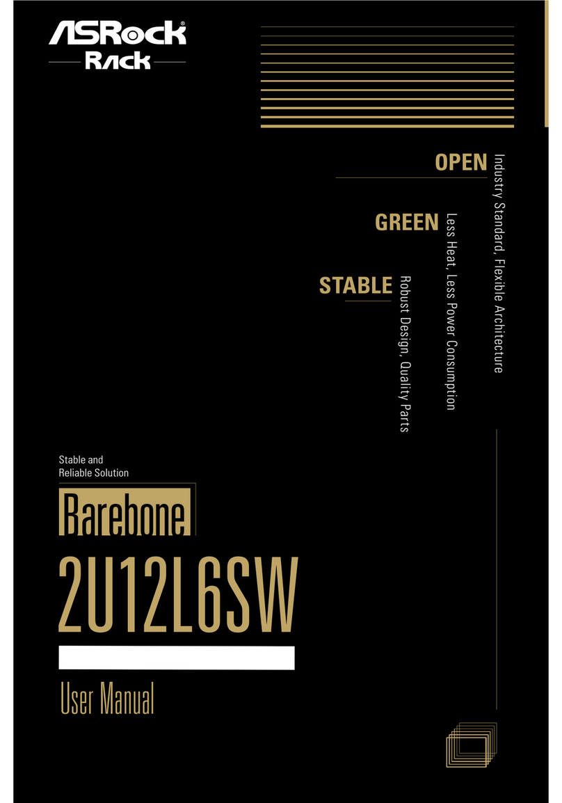 ASROCK Barebone 2U12L6SW User manual