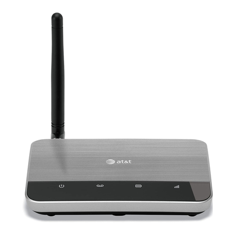 AT&T AT&T Wireless Home Phone Base User manual