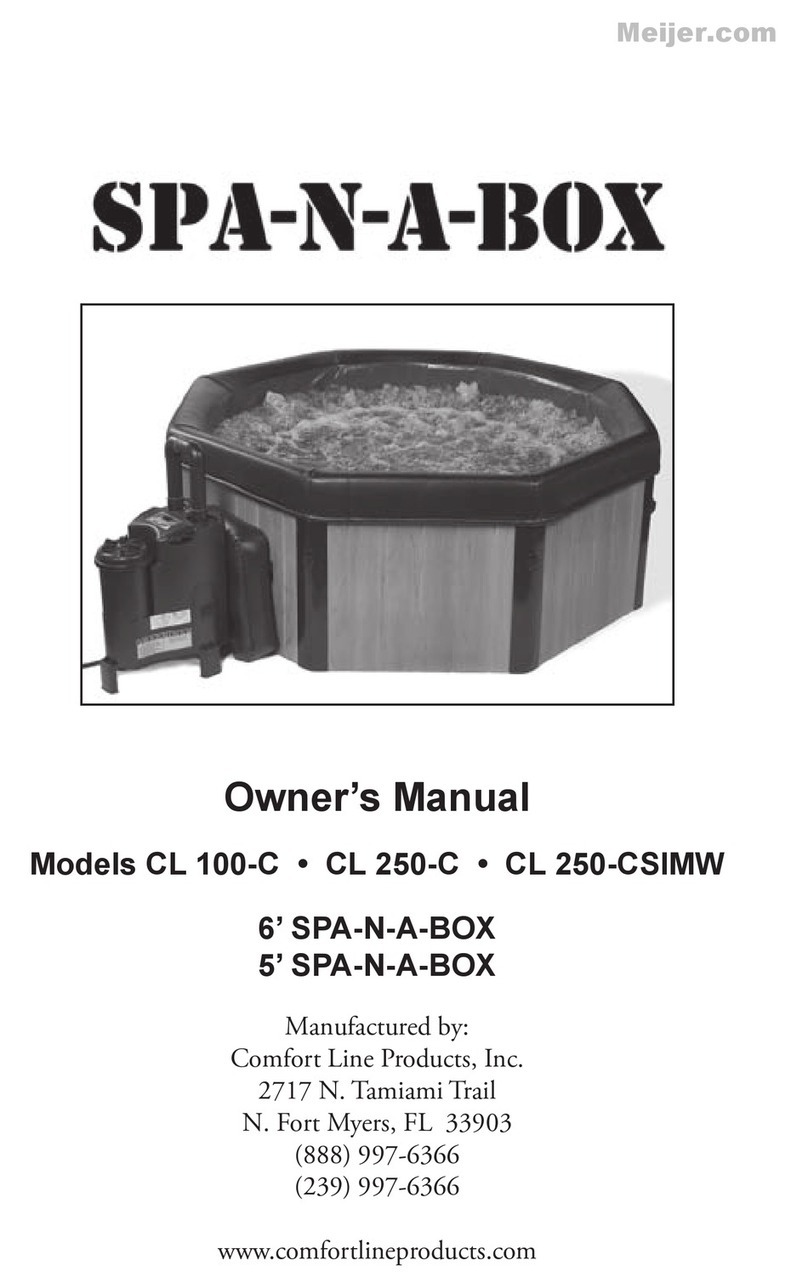 Comfort Line Products CL 100-C owner's manual