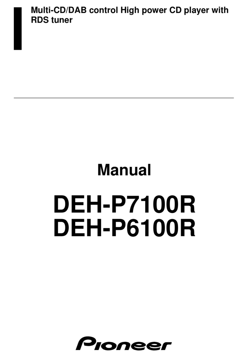 Pioneer DEH-P7100R User manual