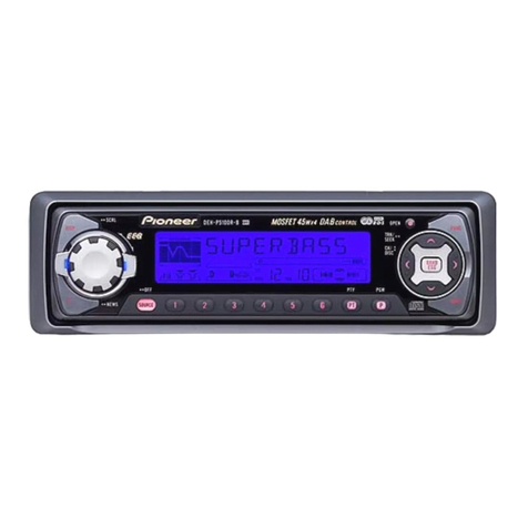 Pioneer DEH-P5100R User manual Pioneer DEH-P5100R User manual