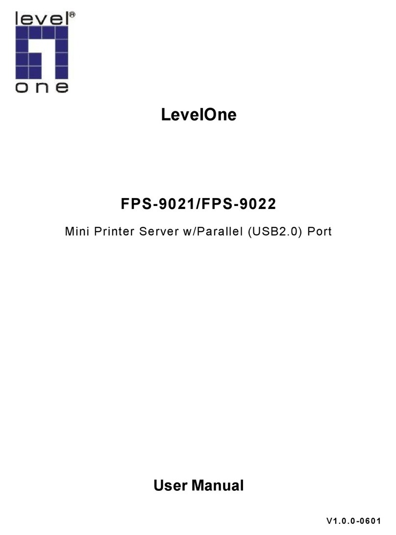LevelOne FPS-9021 User manual