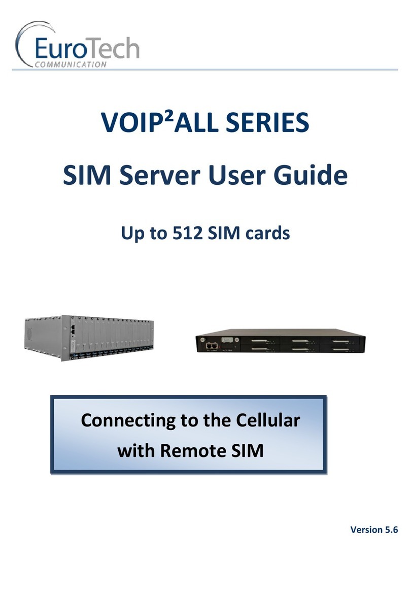 Eurotech VoIP2 ALL Series user guide