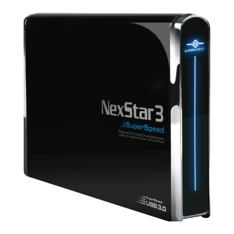 Vantec NextStar3 Superspeed User manual