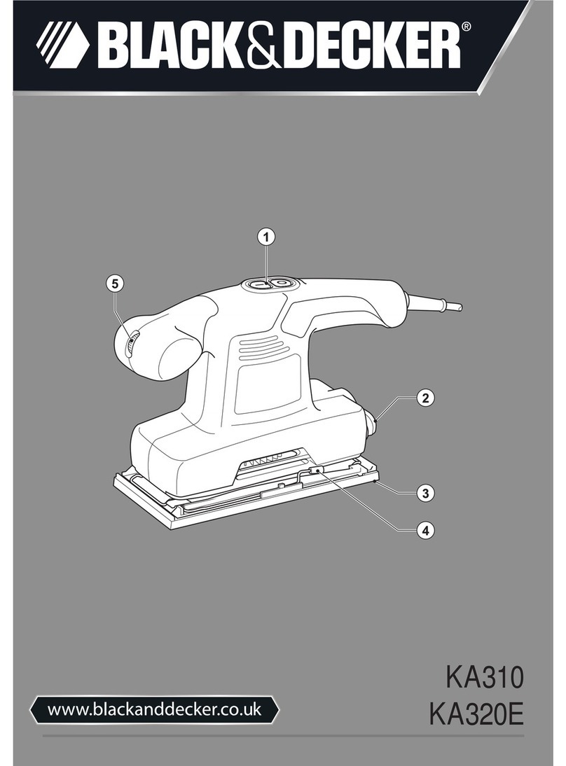 Black & Decker KA310 User manual