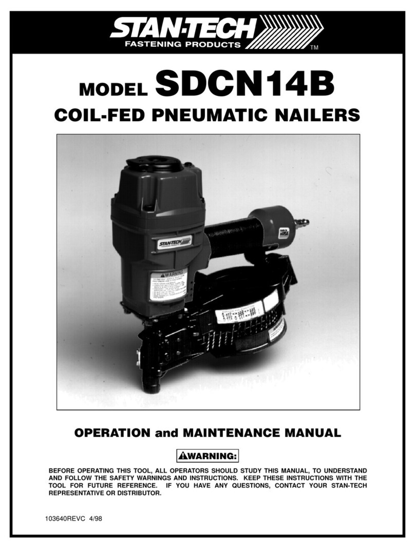 Stan-Tech SDCN14B Operation and maintenance manual