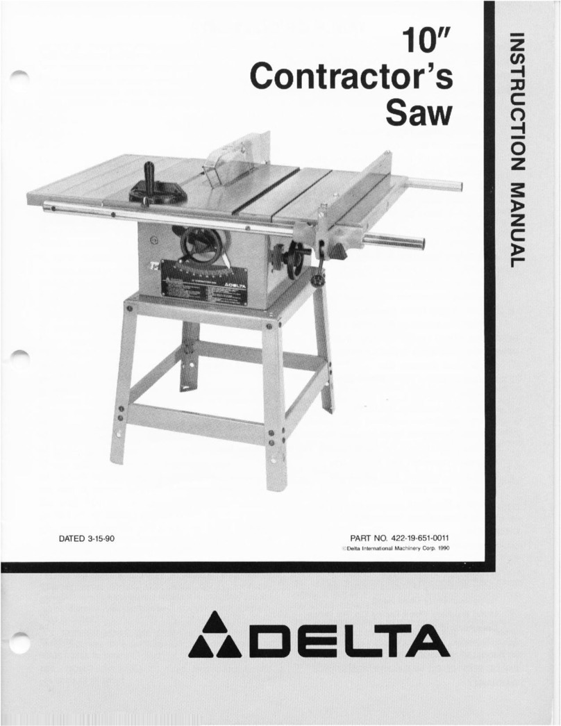 Delta 422-19-651-0011 instruction manual