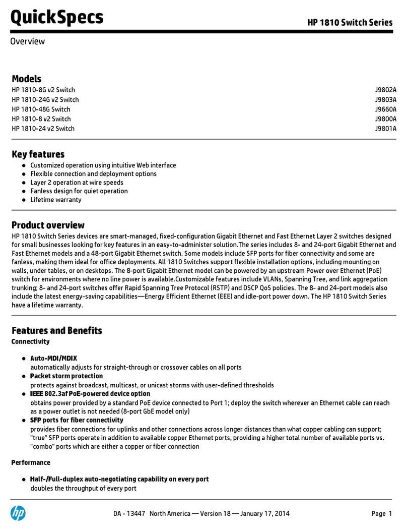 HP 1810 series User instructions