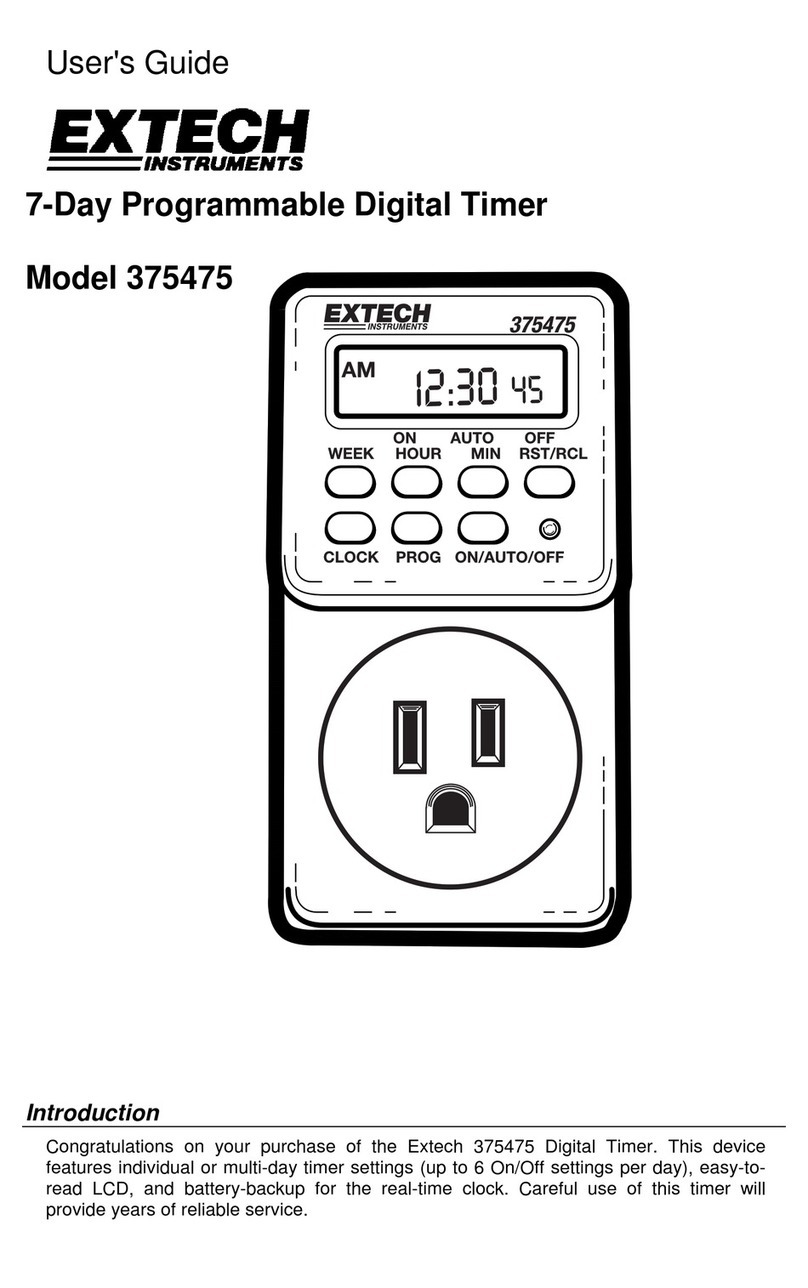 Extech Instruments 375475 user guide