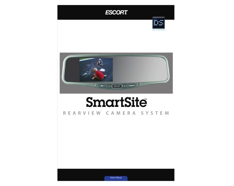 Escort SmartSite owner's manual