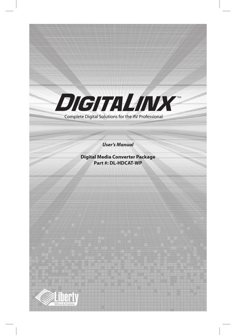 DigitaLinx DL-HDCAT-WP user manual