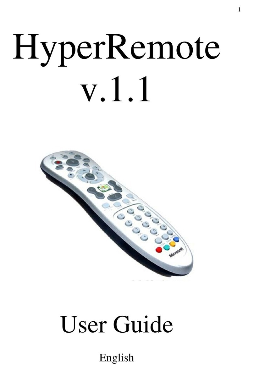 DGTech HyperRemote user guide