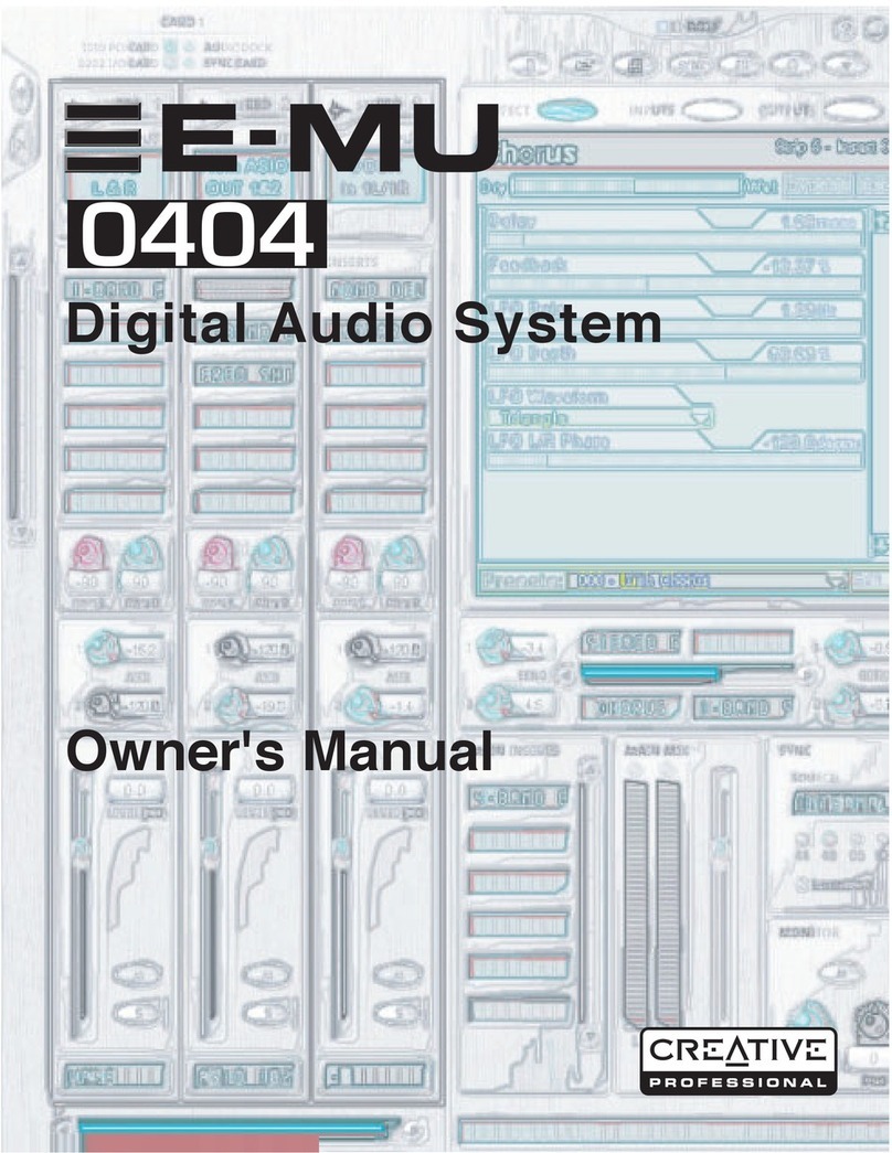 EMU 404 owner's manual