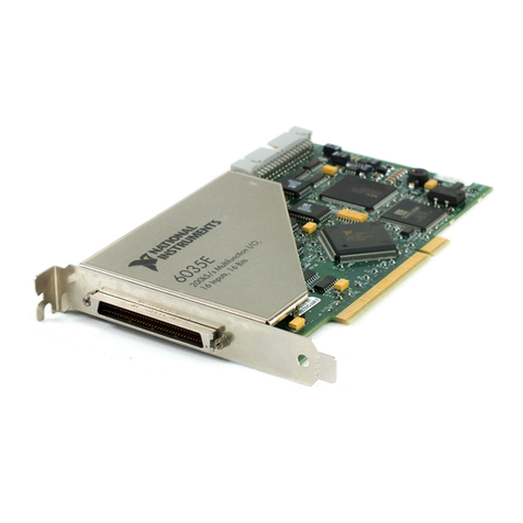 National Instruments 6034E user manual