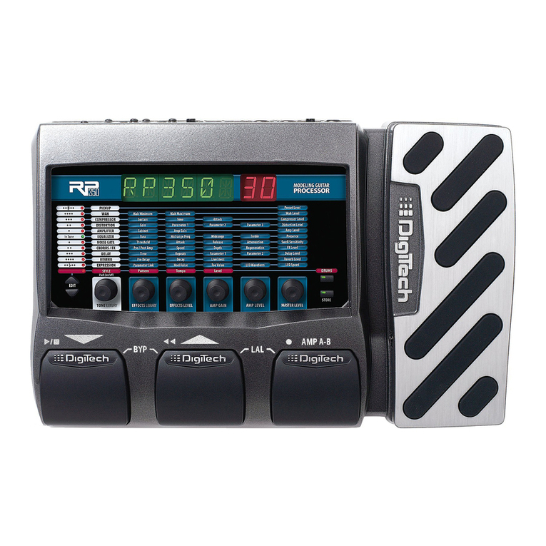 digi-tech RP350 User manual
