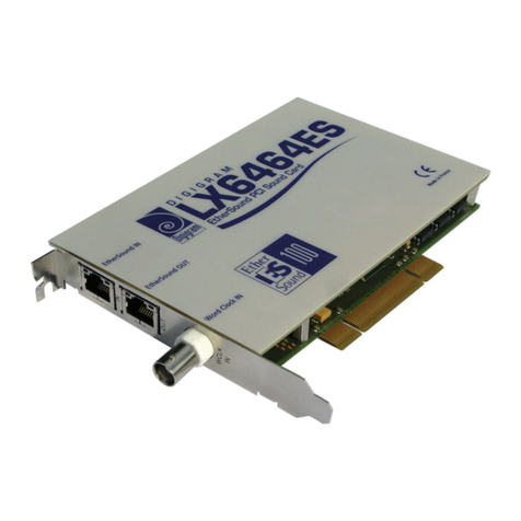 Digigram LX6464ES User manual