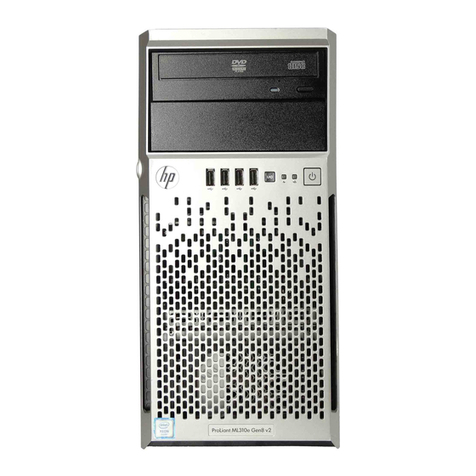 HP ProLiant ML310e Gen8 v2 User manual