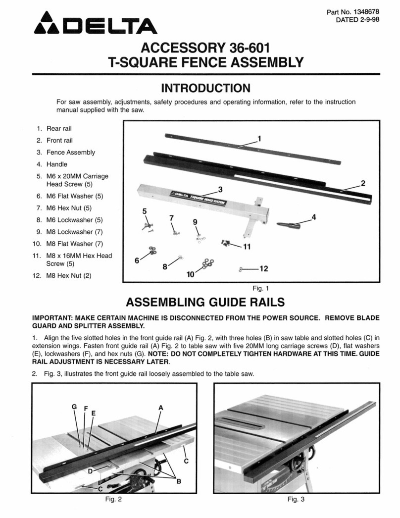 Delta 36-601 User manual