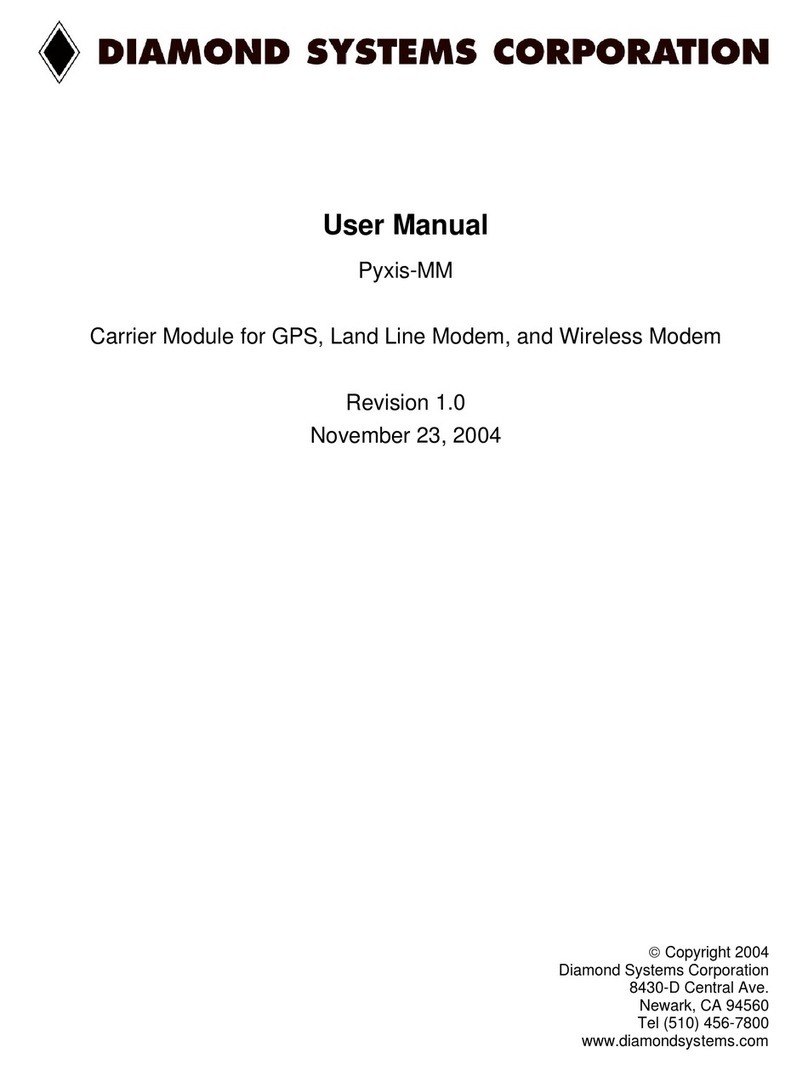 Diamond Systems Pyxis-MM user manual Diamond Systems Pyxis-MM user manual